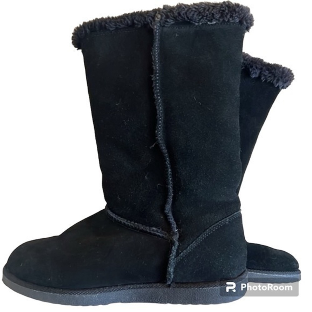 🔥☄️🔥Faux fur lined boots! Black Size  9 🔥🔥